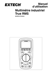 Extech EX520A Manuel D'utilisation