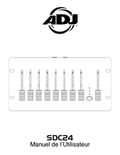ADJ SDC24 Manuel De L'utilisateur