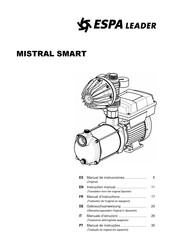 ESPA LEADER MISTRAL SMART Manuel D'instructions