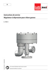 Lutz-Jesco C 2700-V Instructions De Service