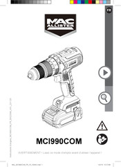 Mac allister MCI990COM Mode D'emploi