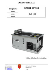 Charvet EXTEND PCF GMC 1600 Notice D'instructions