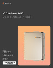 enphase X-IQ-AM1-240-5-HDK Guide D'installation Rapide