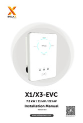 SolaX Power X3-EVC Manuel D'installation