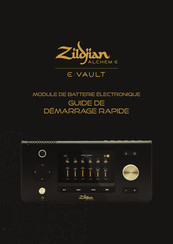 Zildjian E-VAULT Guide De Démarrage Rapide