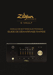 Zildjian E-VAULT Guide De Démarrage Rapide