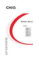 ChiQ FBM157 Manuel D'utilisation