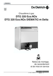 De Dietrich DTG 320 Eco.NOx Notice De Montage