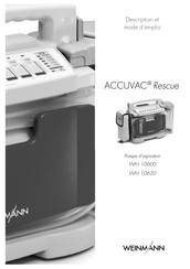 Weinmann ACCUVAC Rescue WM 10620 Description Et Mode D'emploi