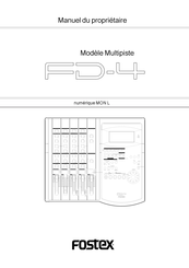 Fostex FD-4 Manuel Du Propriétaire