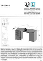 Forte GOSB231 Notice De Montage