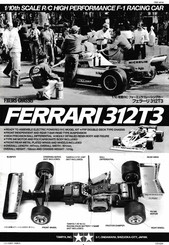 Tamiya Ferrari 312T3 49191 Mode D'emploi