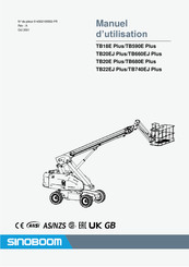 Sinoboom TB20E Plus Manuel D'utilisation