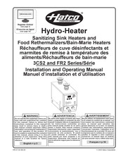 Hatco FR2-3 Manuel D'installation Et D'utilisation