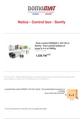 SOMFY IXENGO L 24V 3S io Manuel D'installation