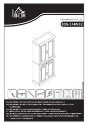 HOMCOM 835-346V82 Instructions De Montage