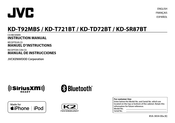 JVC KD-TD72BT Manuel D'instructions