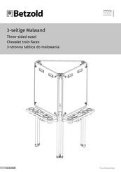 Betzold Malwand Manuel D'instructions