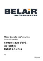 Belair ENCAP 4 Mode D'emploi Et D'entretien