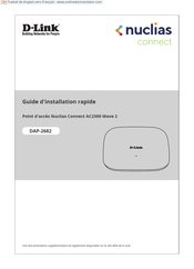 D-Link DAP-2682 Guide D'installation Rapide