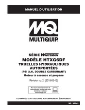 Multiquip WHITEMAN Serie Manuel D'utilisation