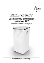 Suntec Wellness Klimatronic Coolfixx 9000 BTU Design Mode D'emploi