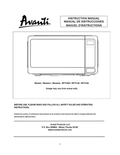 Avanti MT7V0W Manuel D'instructions