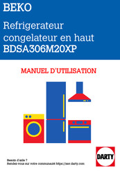 Beko BDSA306M20XP Notice D'utilisation