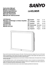 Sanyo CE42LM5R Manuel D'utilisation