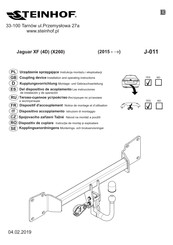 Steinhof J-011 Notice De Montage Et D'utilisation