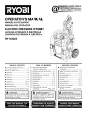 Ryobi RY142022 Manuel D'utilisation