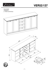 finori VER52/137 Instructions De Montage