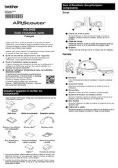 Brother Air Scouter WD-360B Guide D'installation Rapide