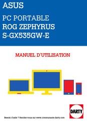 Asus S-GX535GW-E Manuel D'utilisation