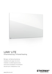 Etherma LAVALITE-GL-450-PW Instructions D'installation Et D'utilisation