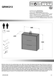 Forte QRNK213 Notice De Montage