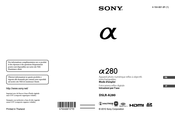 Sony DSLR-A280 Mode D'emploi