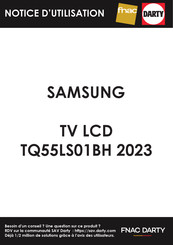 Samsung TQ55LS01BH 2023 Manuel D'utilisation