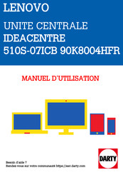 Lenovo IdeaCentre 510S Serie Guide D'utilisation