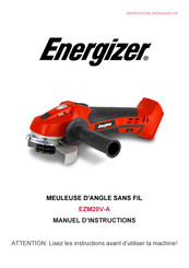 Energizer EZM20V-A Manuel D'instructions