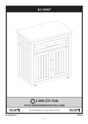 Twin-Star International KC10567 Instructions D'assemblage