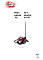 Bosch BGS2UALL2 easyy'y Mode D'emploi