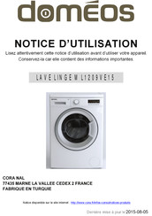 DOMEOS ML1209VE15 Notice D'utilisation