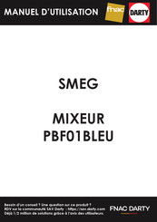 Smeg PBF01BLEU Manuel D'utilisation