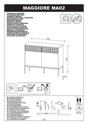 EXPEDO MAGGIORE MA02 Instructions D'assemblage