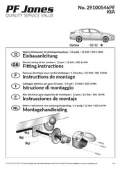 PF Jones 29100546PF Instructions De Montage