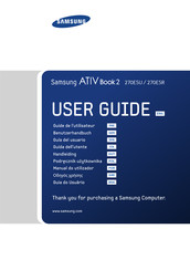 Samsung ATIV Book2 270E5R Guide De L'utilisateur