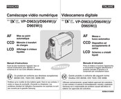 Samsung VP-D965W Manuel D'instructions