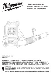 Milwaukee M18 FUEL 3009-20 Manuel De L'utilisateur