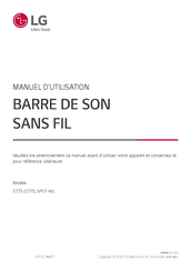 LG S77S Manuel D'utilisation